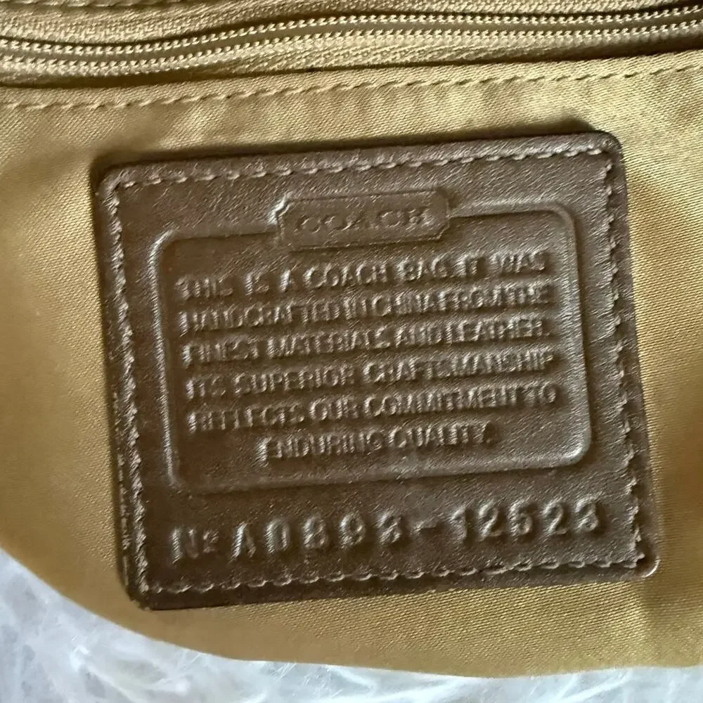 Y2K Coach 12523 Carly Signature Patchwork Hobo Bag Shoulder Bag